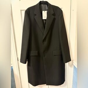 Theory Black Hudson Coat